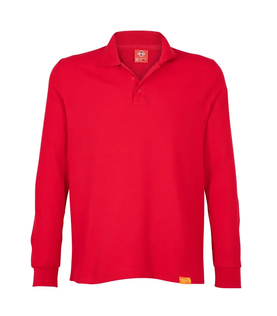 POLERA POLO M/L HOMBRE 60% ALG 40% POLY 15