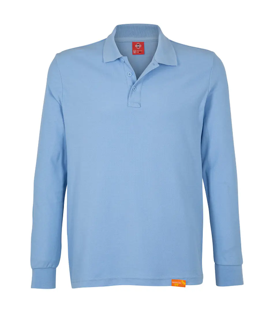 POLERA POLO M/L HOMBRE 60% ALG 40% POLY 16
