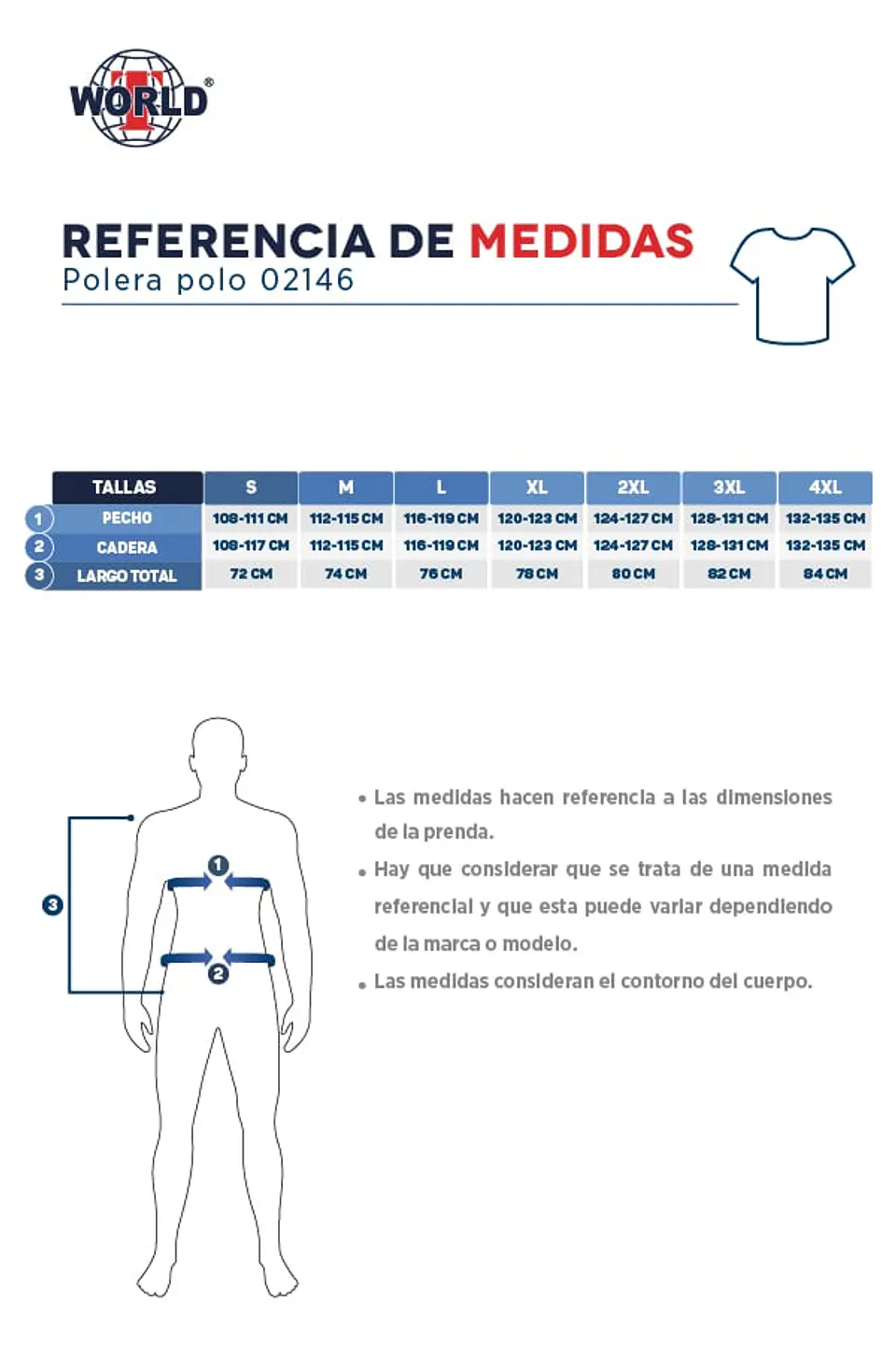POLERA POLO M/L HOMBRE 60% ALG 40% POLY 18