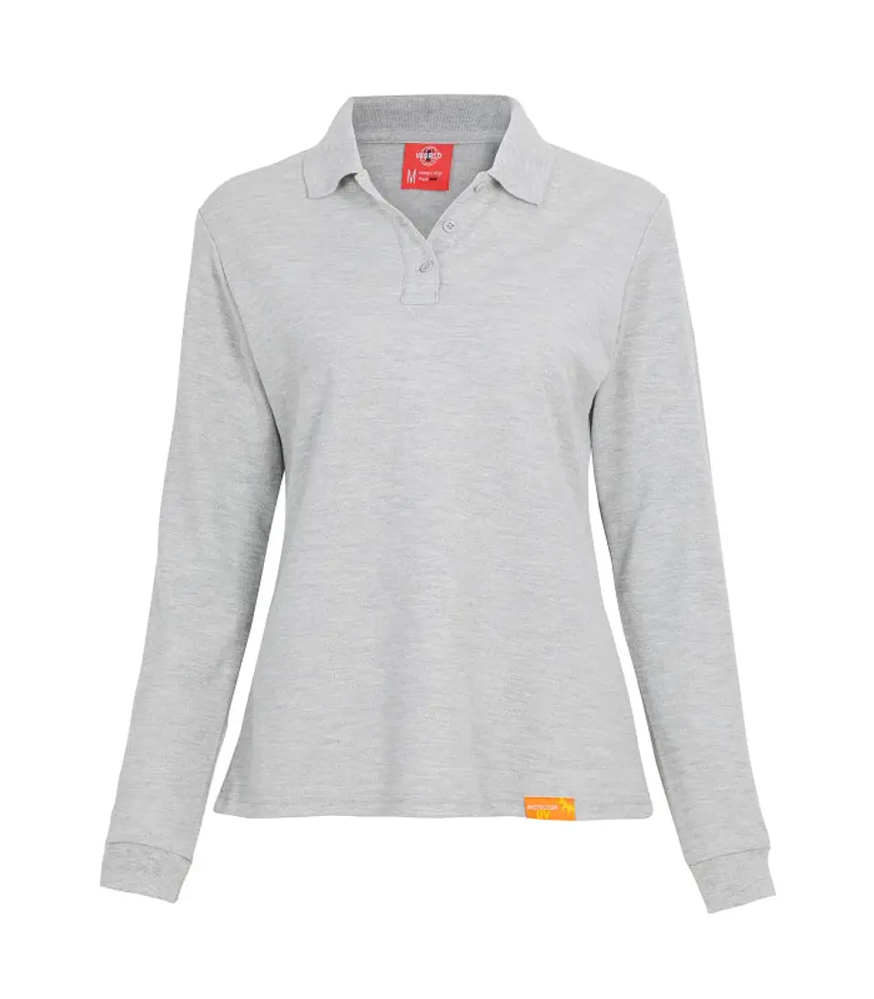 POLERA POLO M/L MUJER 60% ALG 40% POLY 10