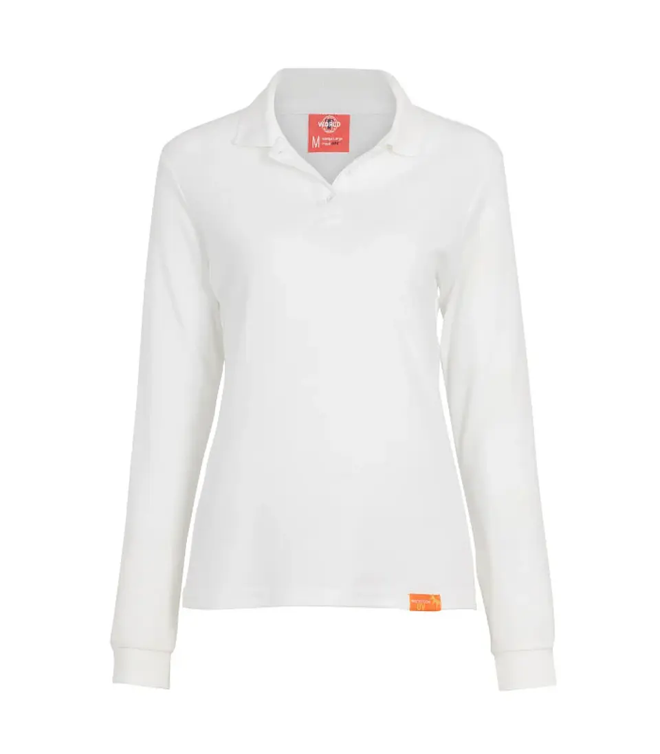 POLERA POLO M/L MUJER 60% ALG 40% POLY 12