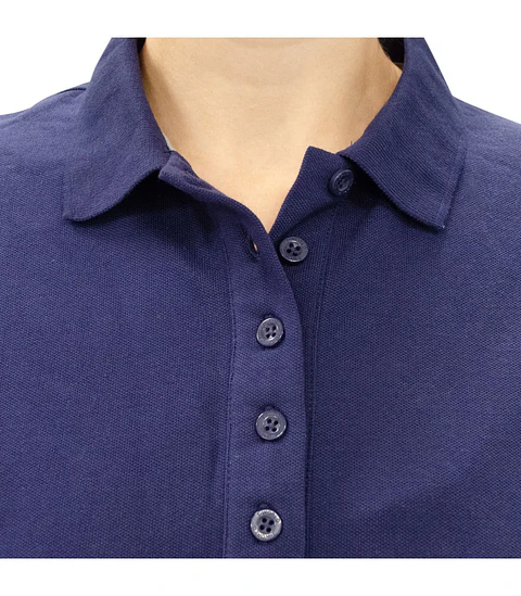 POLERA POLO COMFORT SPANDEX M/C MUJER