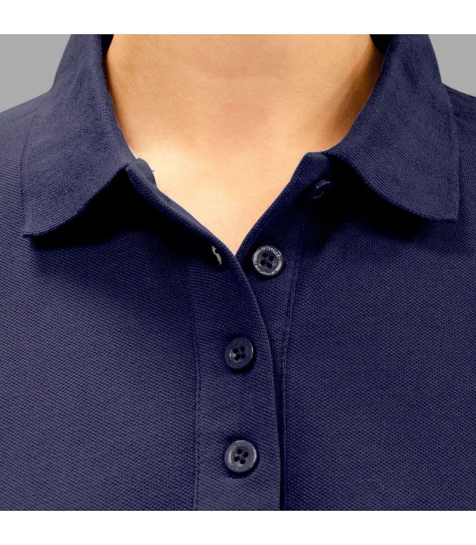 POLERA POLO COMFORT SPANDEX M/L MUJER 1