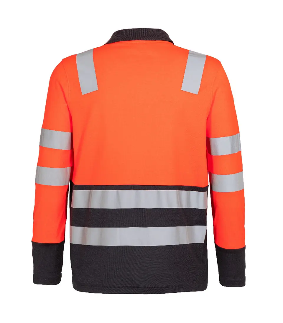 POLERA POLO ALTA VISIBILIDAD BI COLOR M/L HOMBRE 2