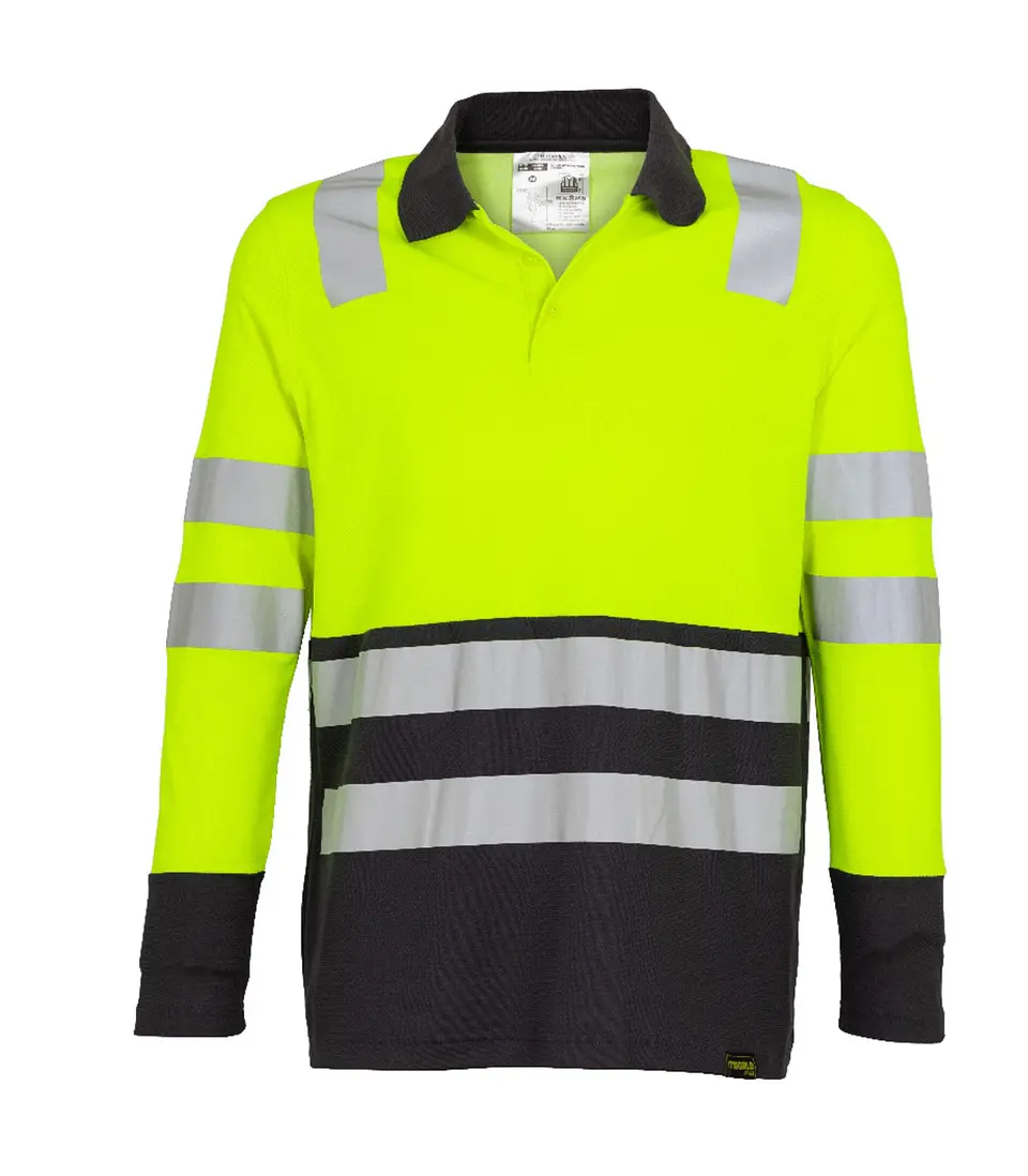 POLERA POLO ALTA VISIBILIDAD BI COLOR M/L HOMBRE 9
