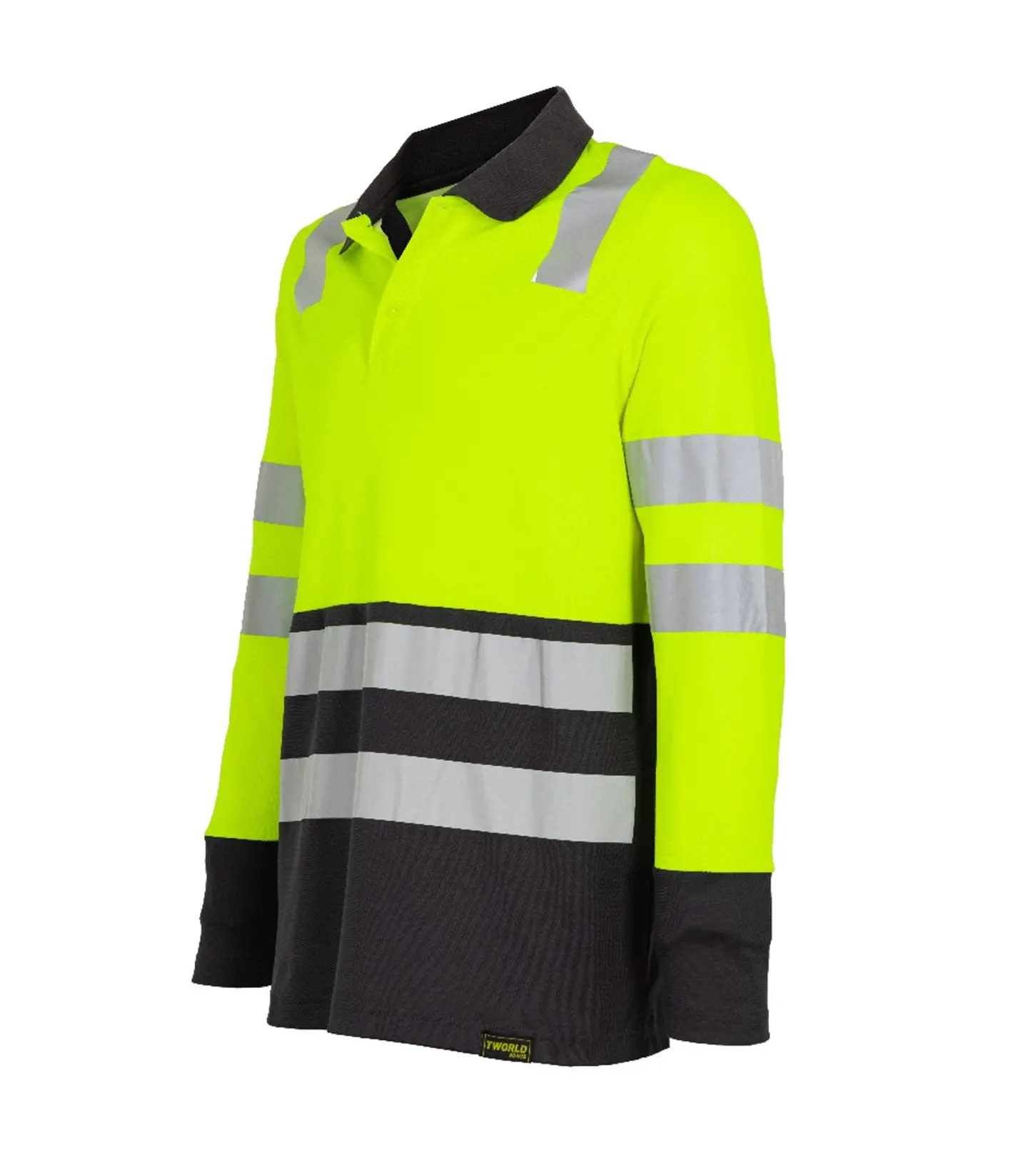 POLERA POLO ALTA VISIBILIDAD BI COLOR M/L HOMBRE 11