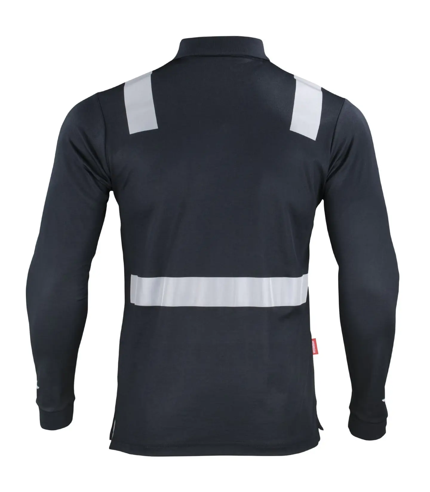 POLERA POLO HIBRIDA C/REFLECTIVA M/LARGA 1