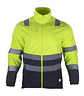 MICROPOLAR HI VIS CLASE 2 BI COLOR M/L HOMBRE - Miniatura 1