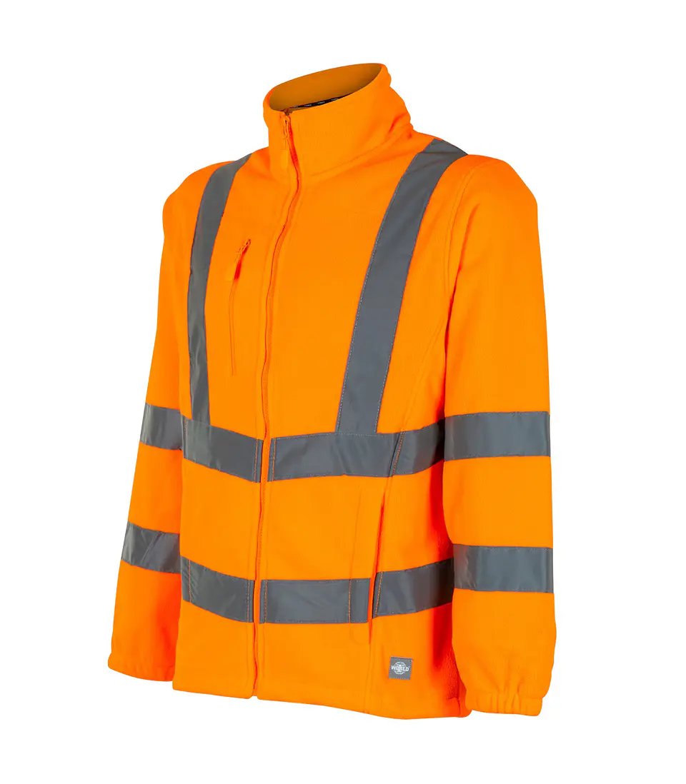MICROPOLAR HI VIS CLASE 3 M/L HOMBRE 100% POLY 10