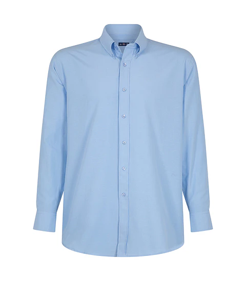 CAMISA OXFORD CLASSIC M/L HOMBRE 55% POLY 45% ALG