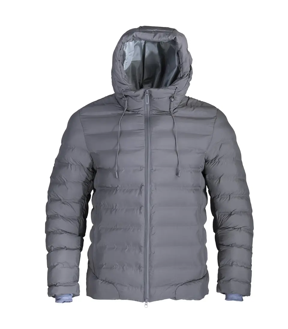 PARKA PUKEM CON GORRO M/L HOMBRE 100% POLY 1