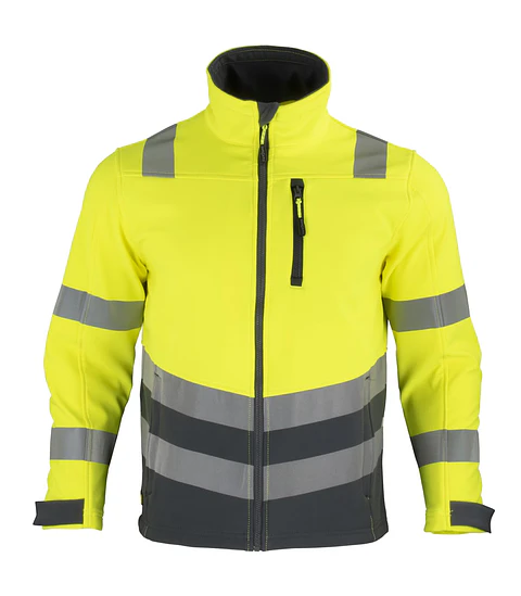 CHAQUETA SOFTSHELL ALTA VISIBILIDAD M/L HOMBRE