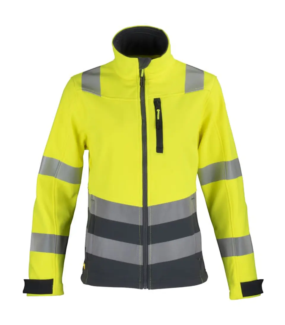 CHAQUETA SOFTSHELL ALTA VISIBILIDAD M/L MUJER 5