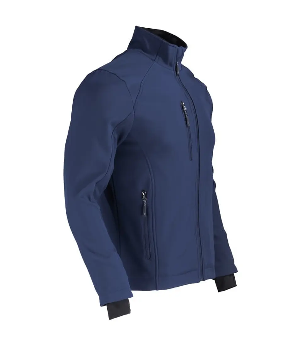 CHAQUETA SOFTSHELL RHELMU M/L HOMBRE 100% POLY 8