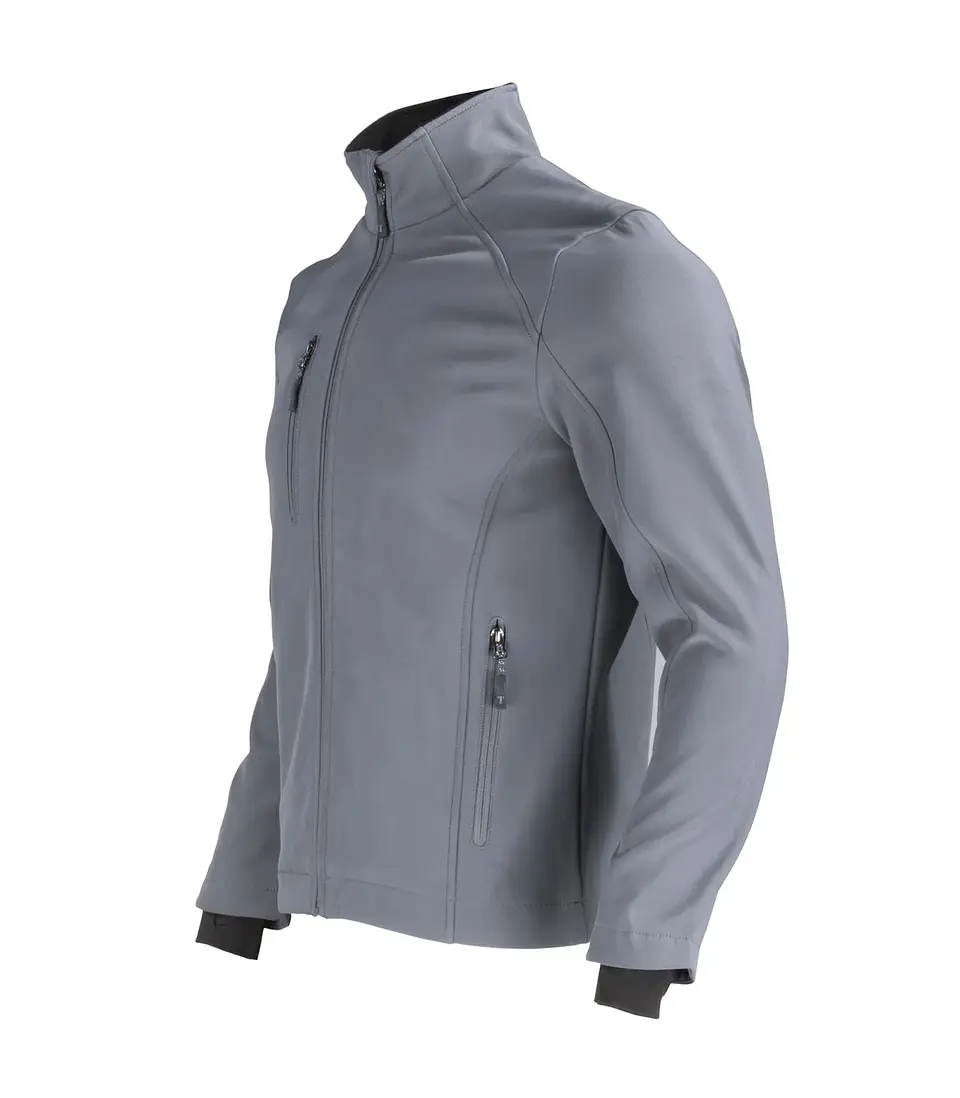 CHAQUETA SOFTSHELL RHELMU M/L HOMBRE 100% POLY 9