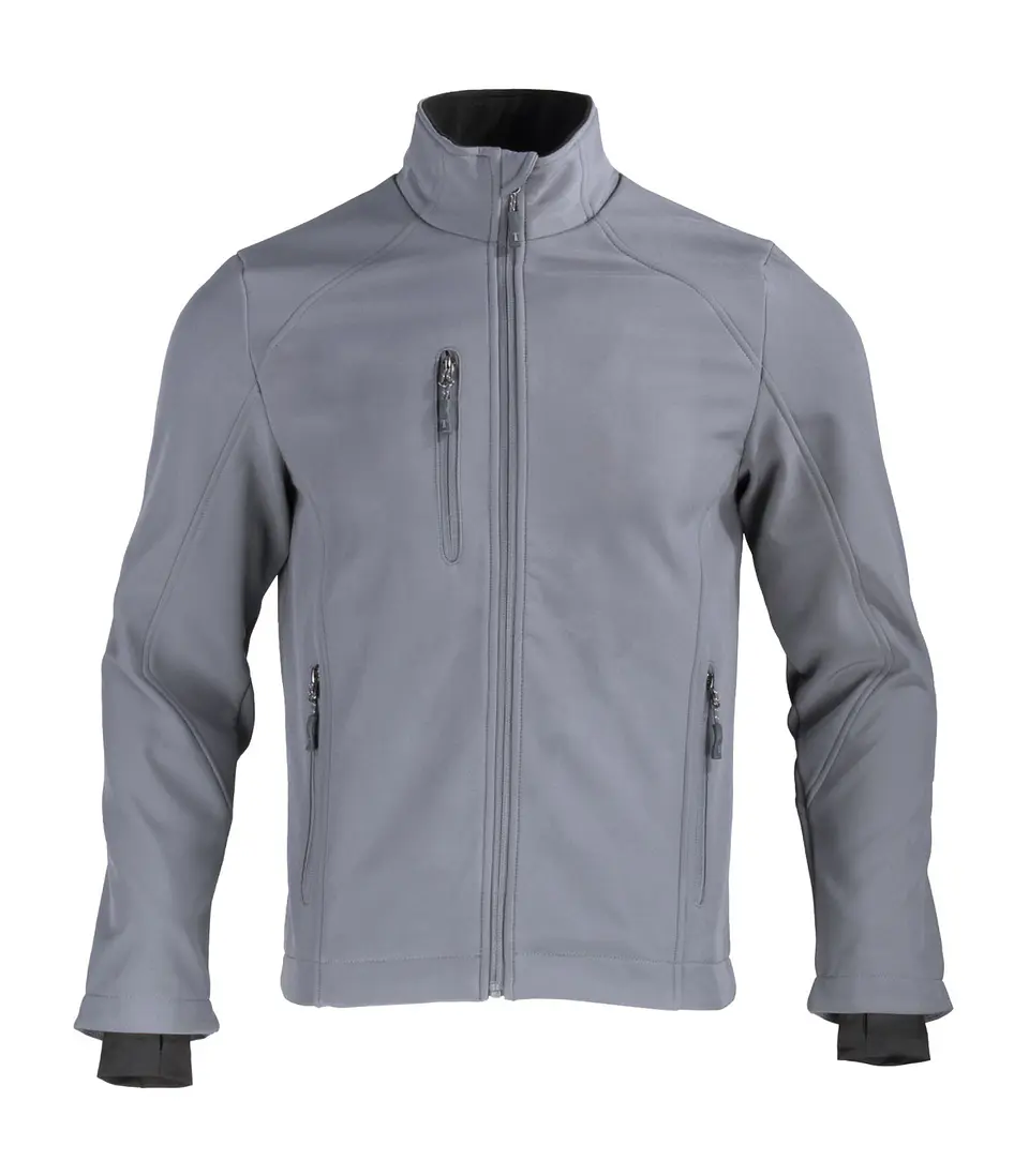 CHAQUETA SOFTSHELL RHELMU M/L HOMBRE 100% POLY 13