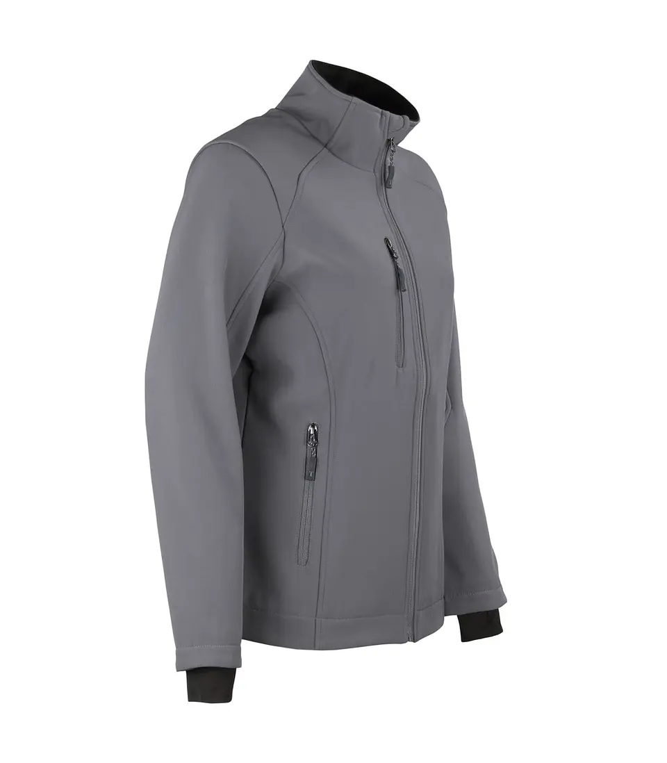 CHAQUETA SOFTSHELL RHELMU MUJER M/LARGA 100% POLY 4