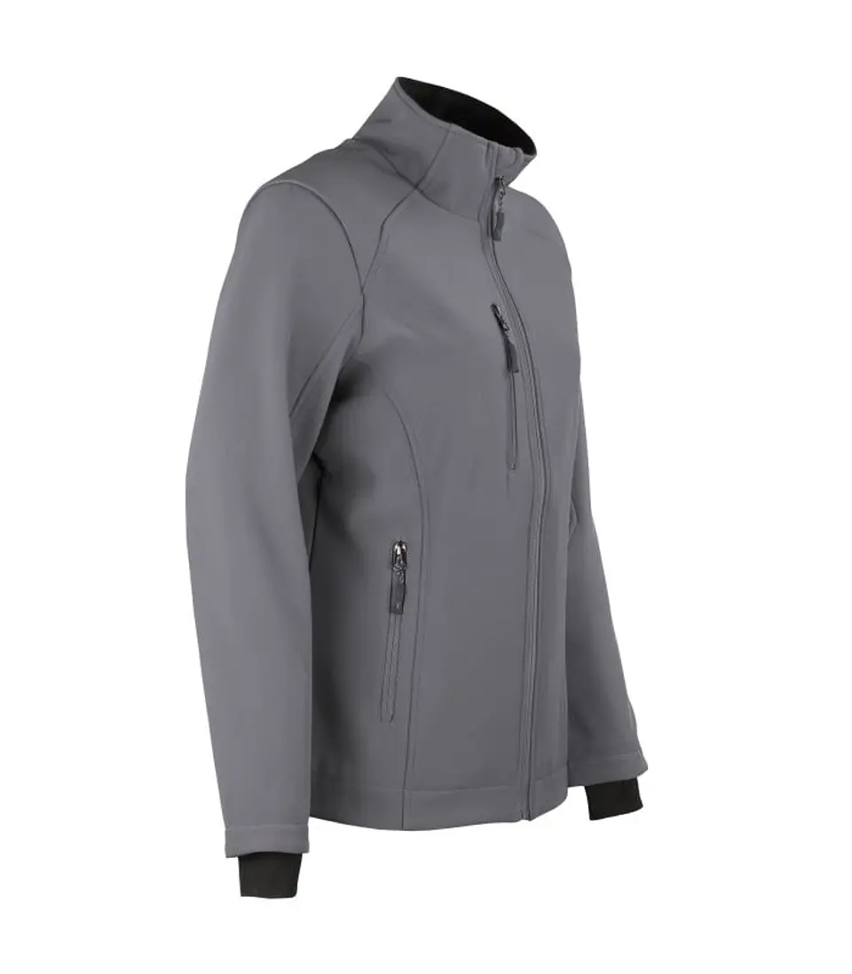 CHAQUETA SOFTSHELL RHELMU MUJER M/LARGA 100% POLY 6
