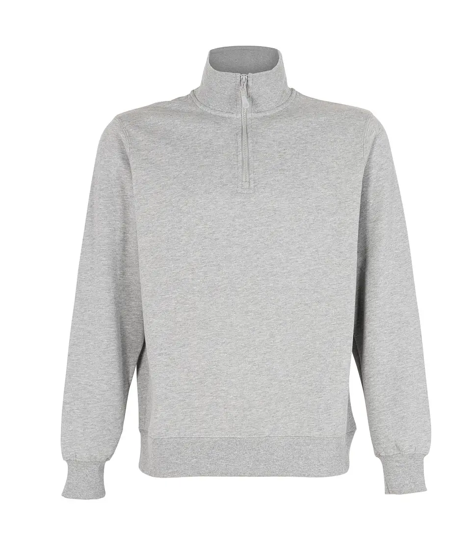 POLERON MEDIO CIERRE M/L UNISEX 65% POLY 35% ALG 1