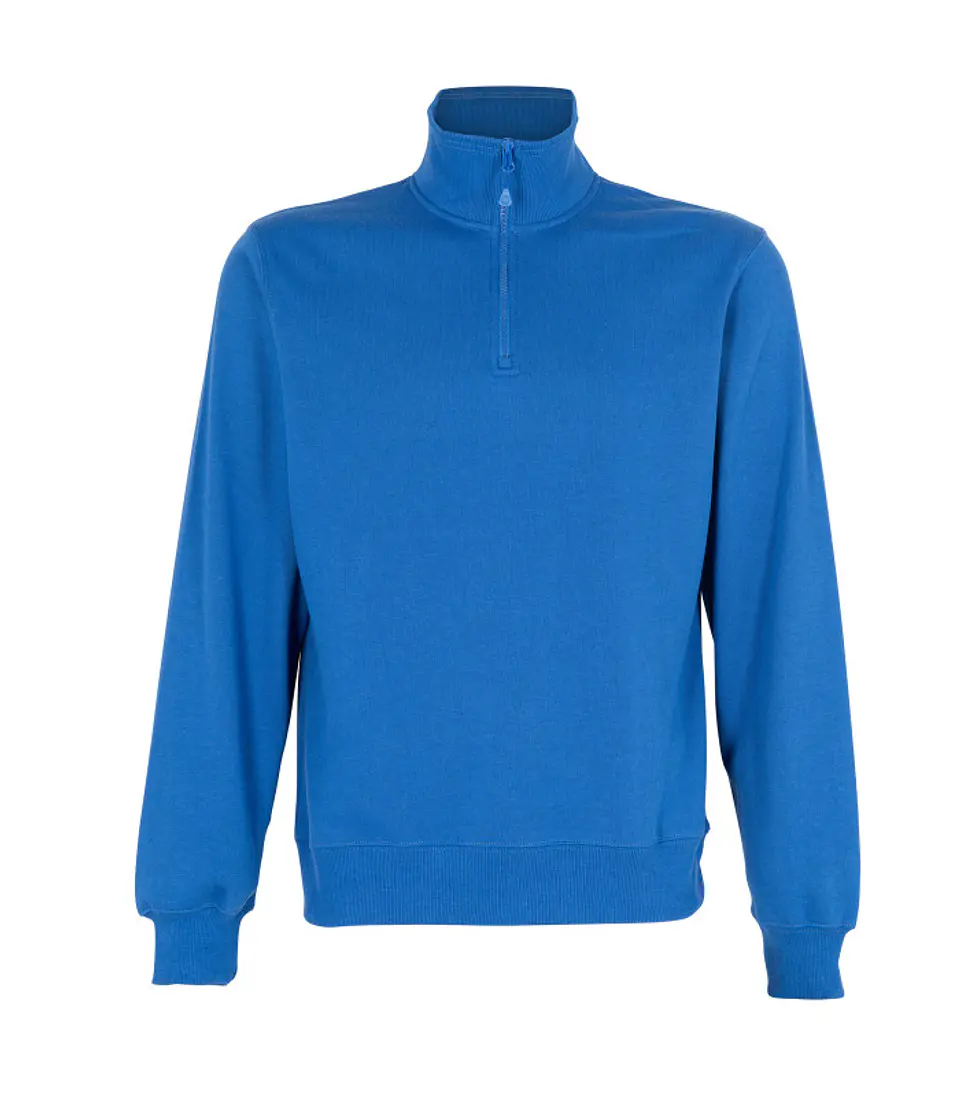 POLERON MEDIO CIERRE M/L UNISEX 65% POLY 35% ALG 10