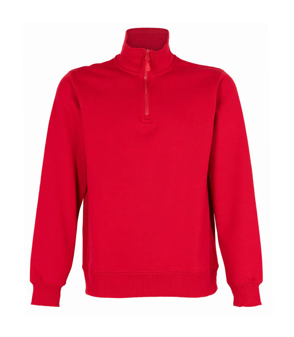 POLERON MEDIO CIERRE M/L UNISEX 65% POLY 35% ALG 12