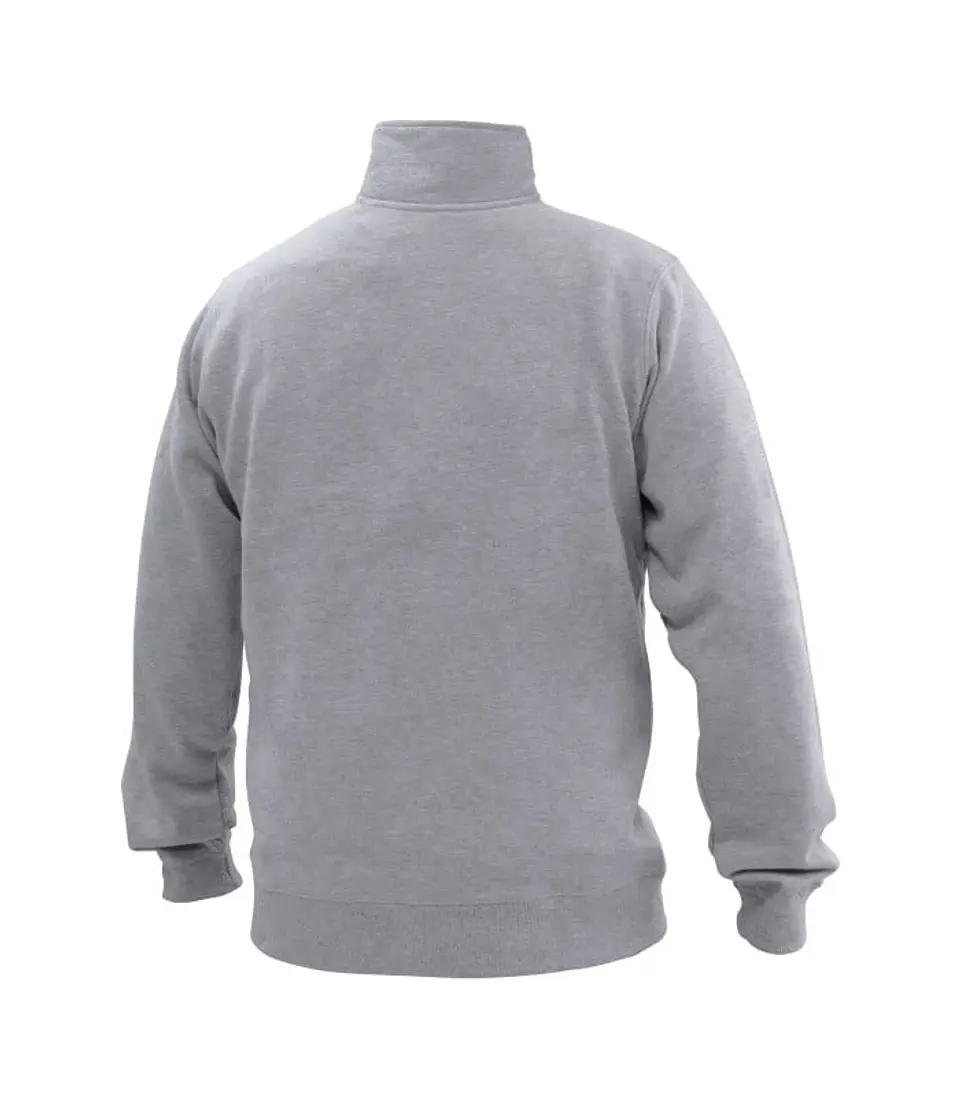 POLERON FULL ZIP UNISEX M/LARGA 65% POLY 35% ALG 10