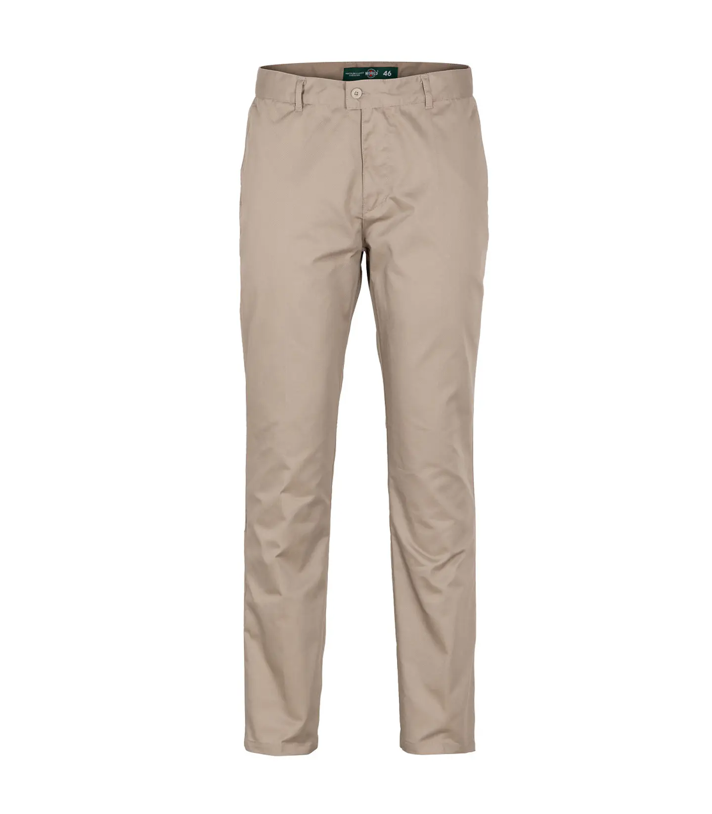 PANTALON CLASSIC S/PINZA HOMBRE 65% POLY 35% ALG 11