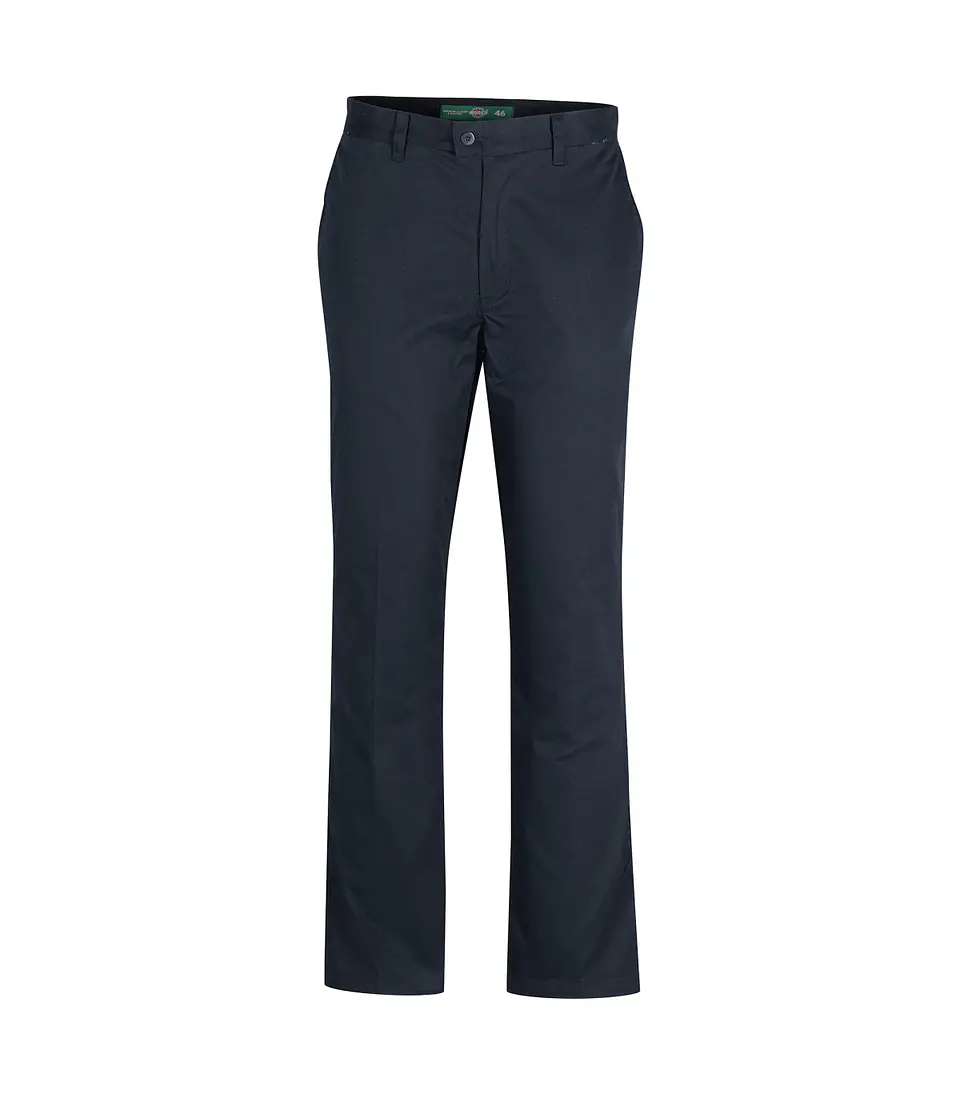 PANTALON CLASSIC S/PINZA HOMBRE 65% POLY 35% ALG 17