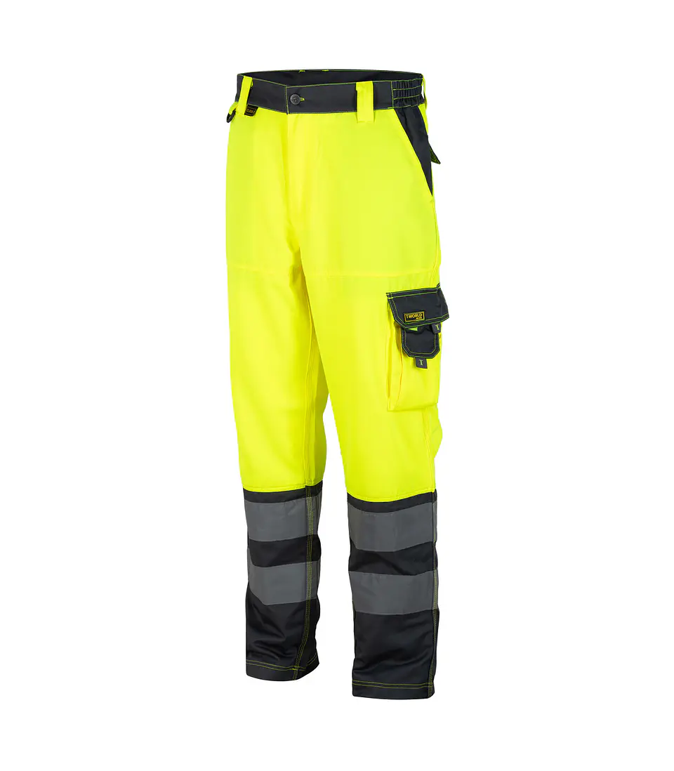 PANTALON ALTA VISIBILIDAD BI-COLOR CLASE 2 HOMBRE 3