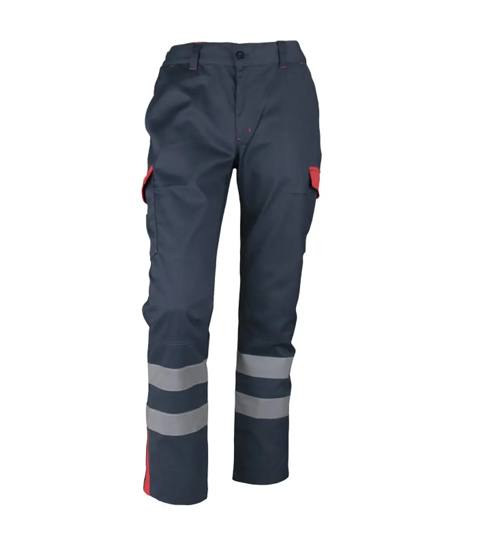 PANTALON CARGO GABARDINA BICOLOR C/CINTA PRACTICAL LINE 5