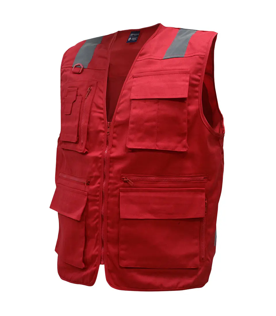 Chaleco Geólogo Gabardina Sin Manga Unisex 2