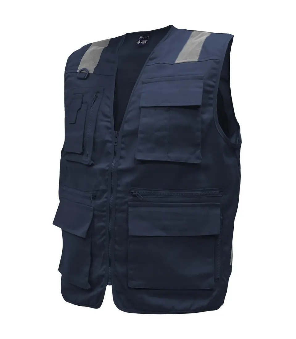 Chaleco Geólogo Gabardina Sin Manga Unisex 3