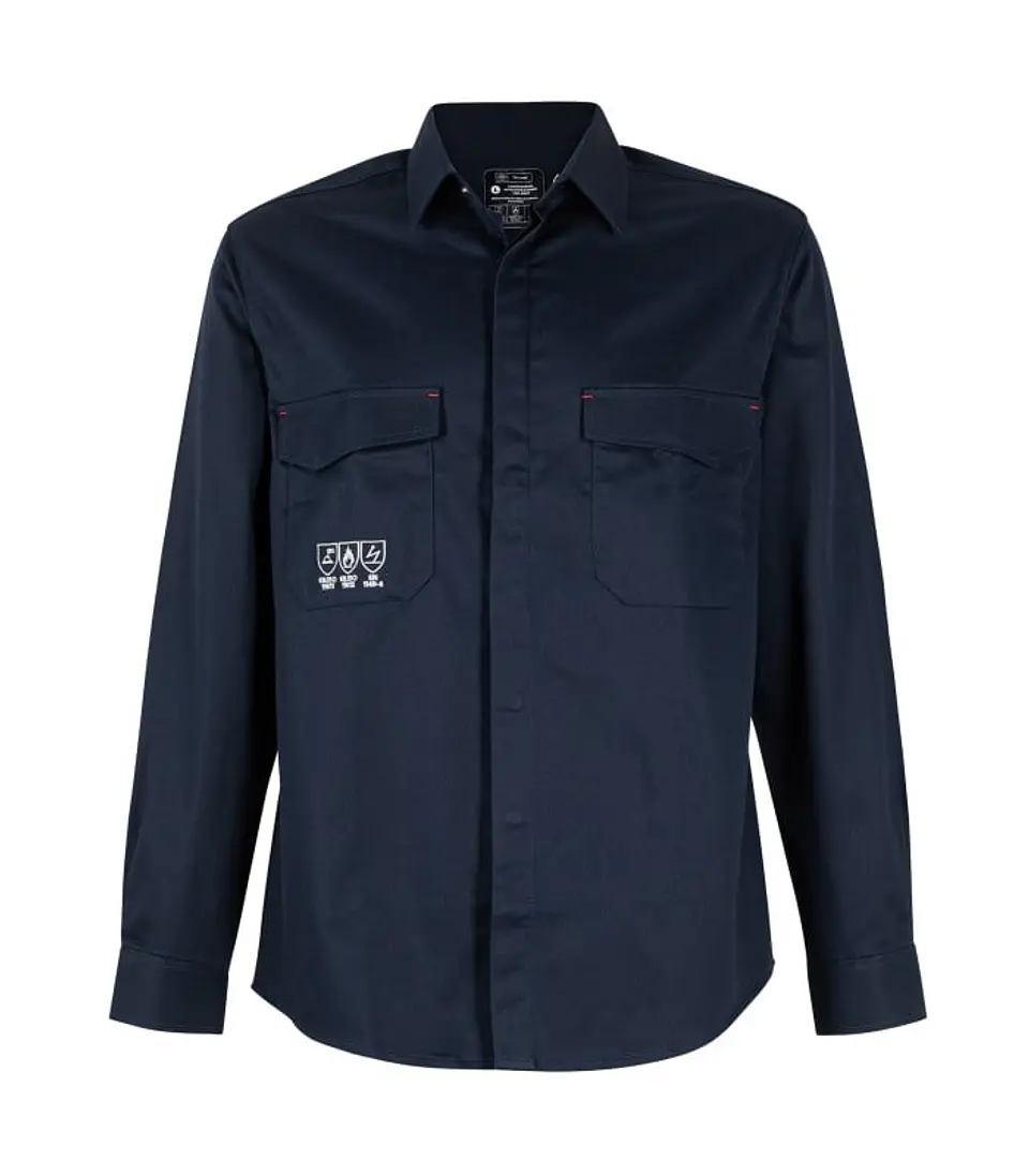 CAMISA IGNIFUGA ANTIESTATICA TECHNIC M/L HOMBRE 97% ALG 3% F. CARBON 7