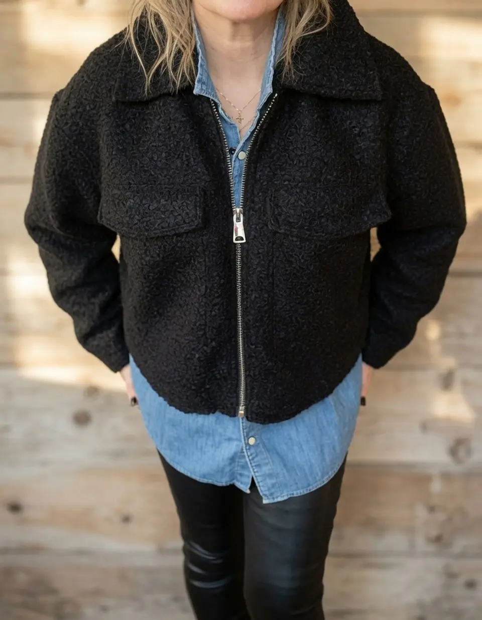 Chaqueta Moscú Negra 2