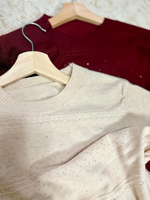 Sweater Zúrich Beige