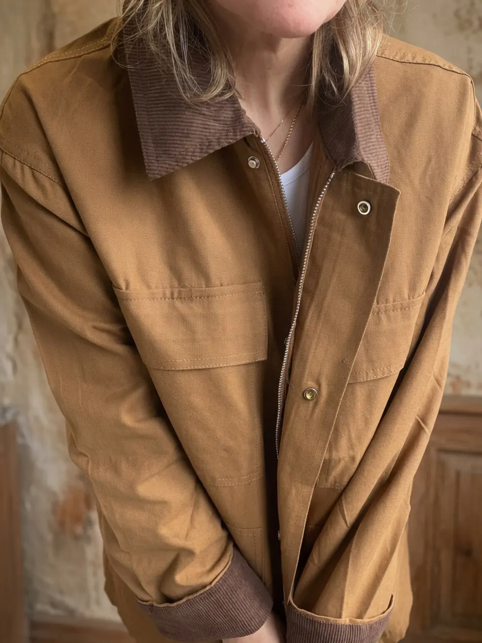 Chaqueta Dublín Camel 2