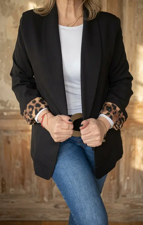 Blazer Génova Negro