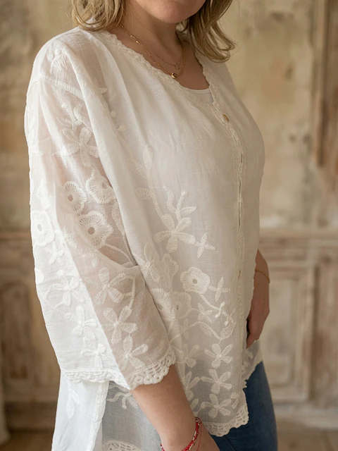 Blusa Granada Blanco