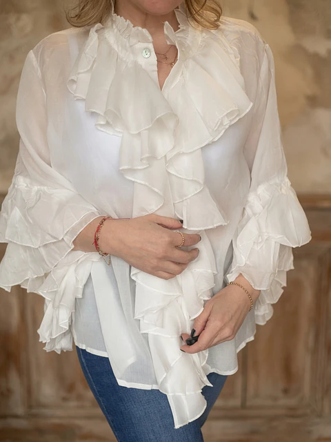 Blusa Versalles Blanco