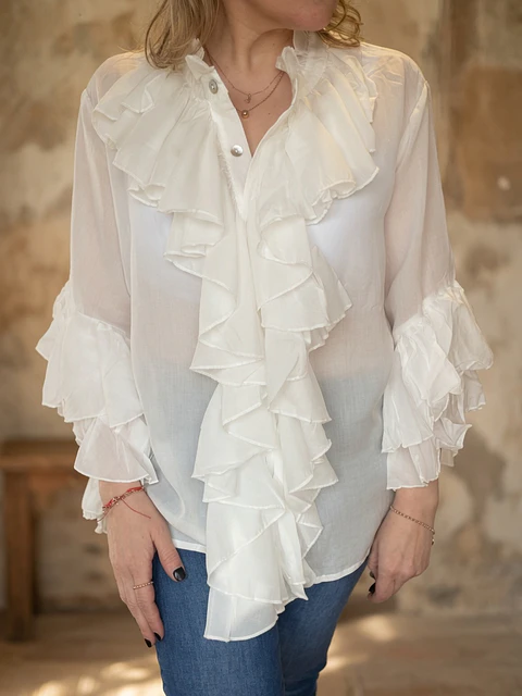 Blusa Versalles Blanco