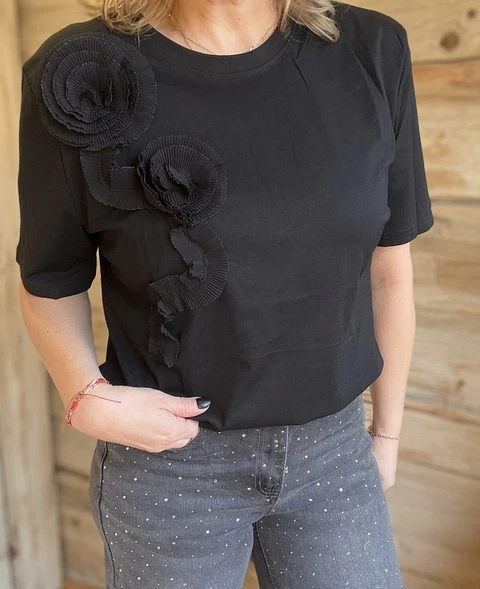 Polera Florencia Negra