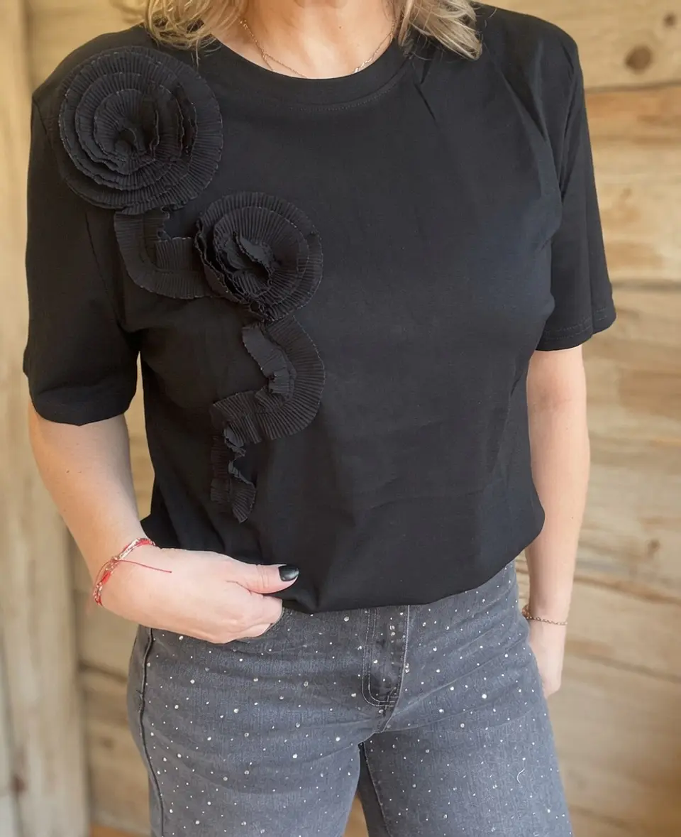 Polera Florencia Negra 1