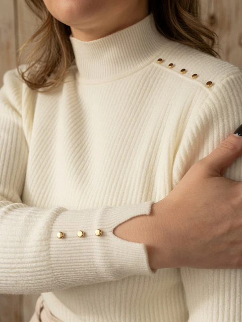Sweater Estocolmo Blanco