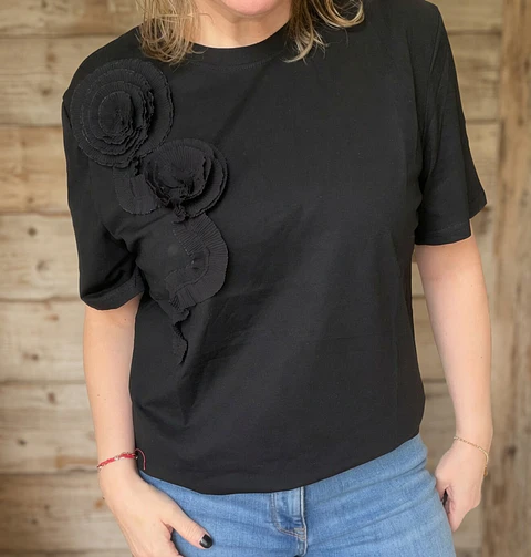 Polera Florencia Negra