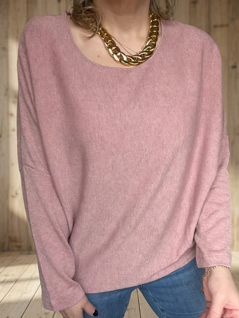 Sweater Salzburgo Rosa Palo