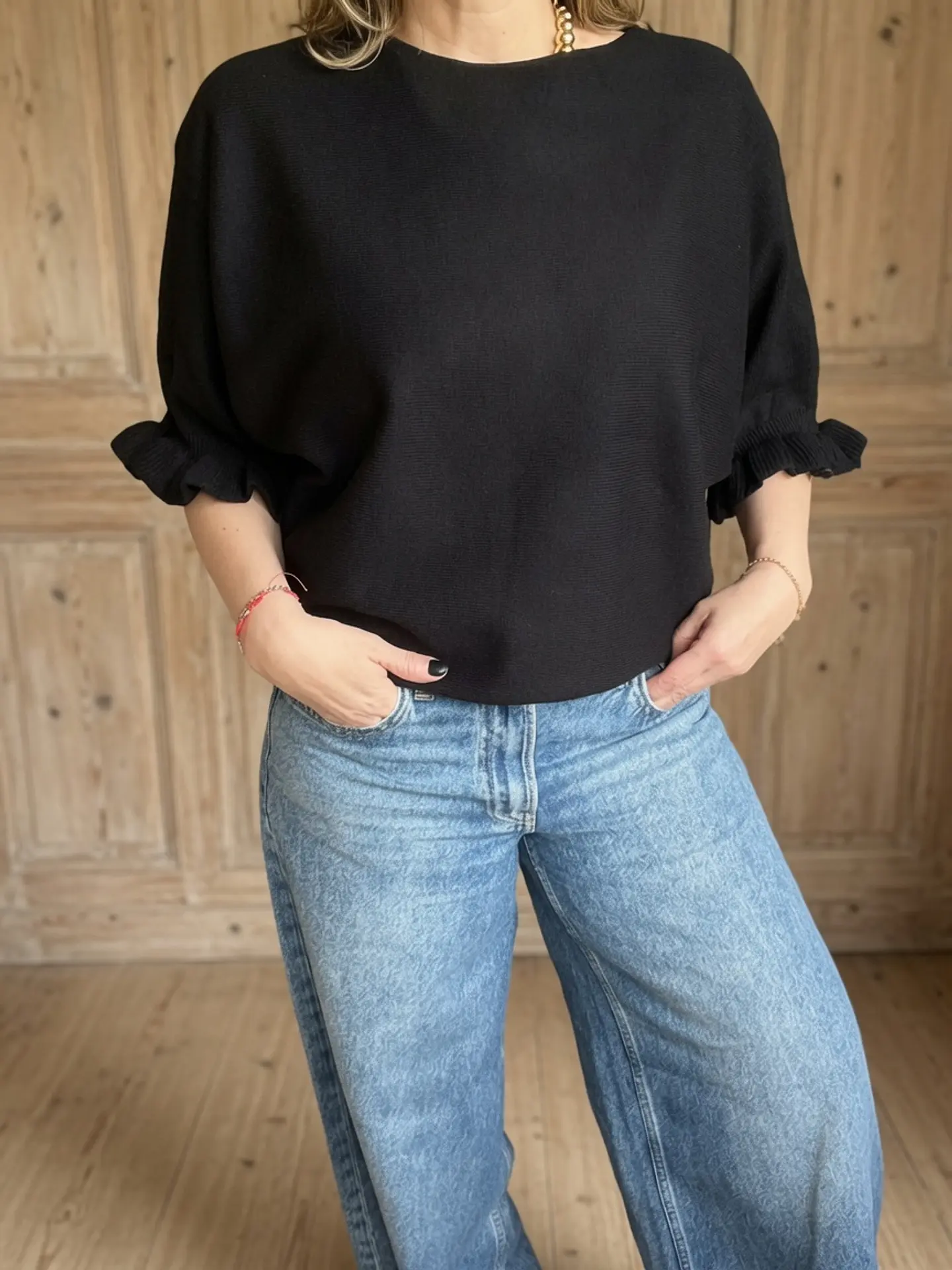 Sweater Oslo Negro 1