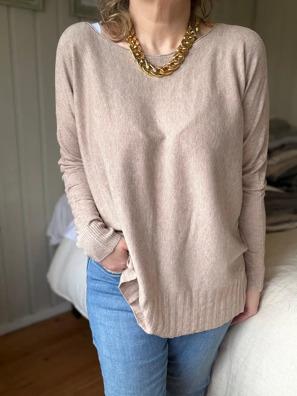 Sweater Lucerna Taupe 1