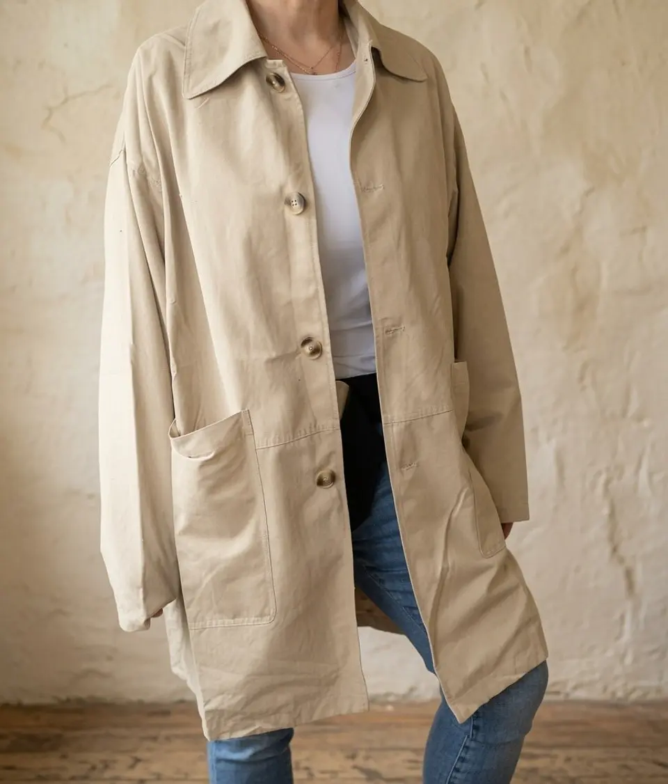 Trench Berlín Beige 3