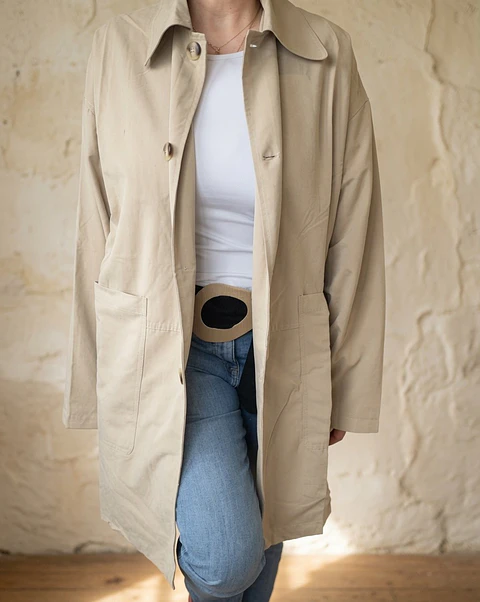 Trench Berlín Beige