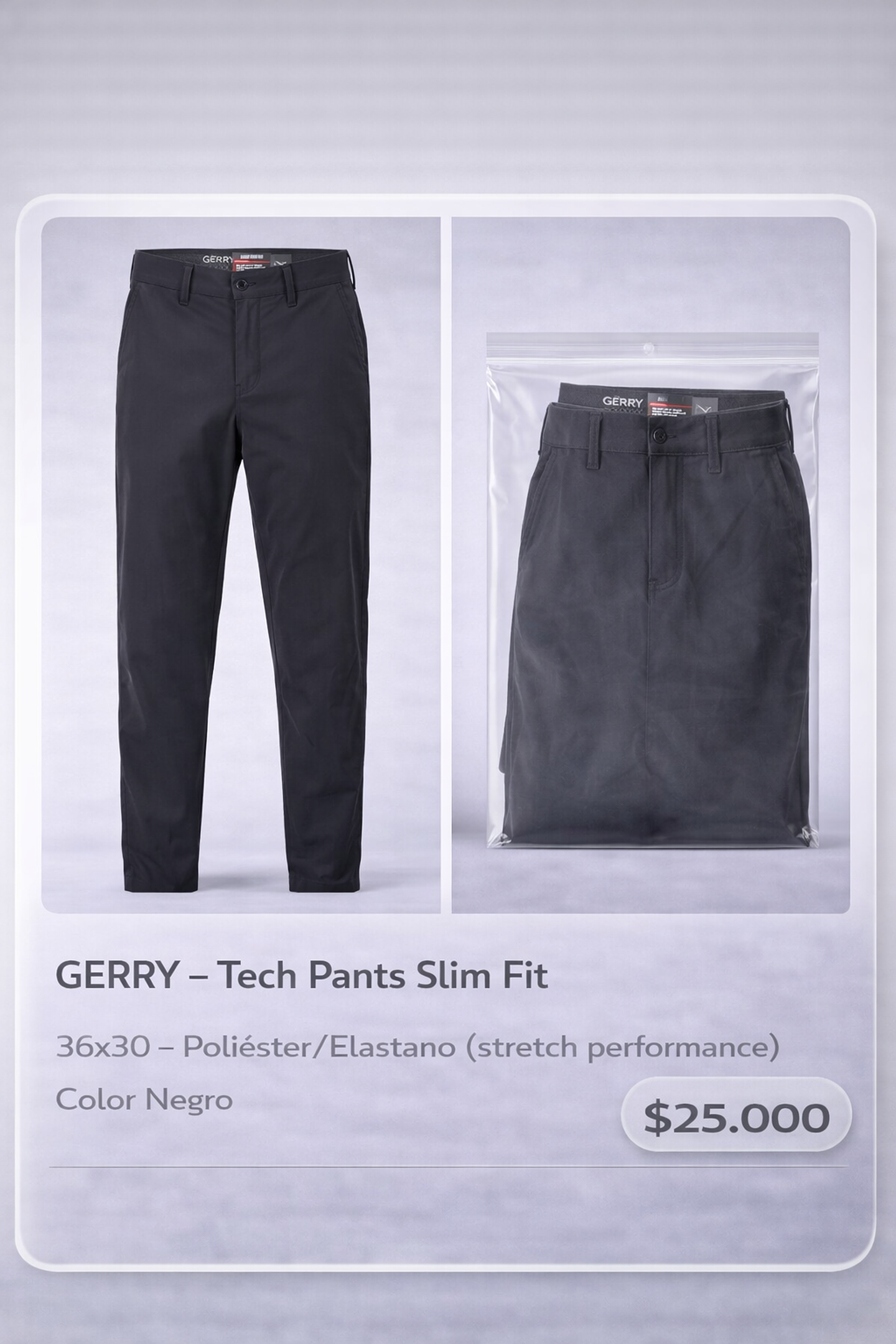 Pantalon Forrado Gerry Talla L 1